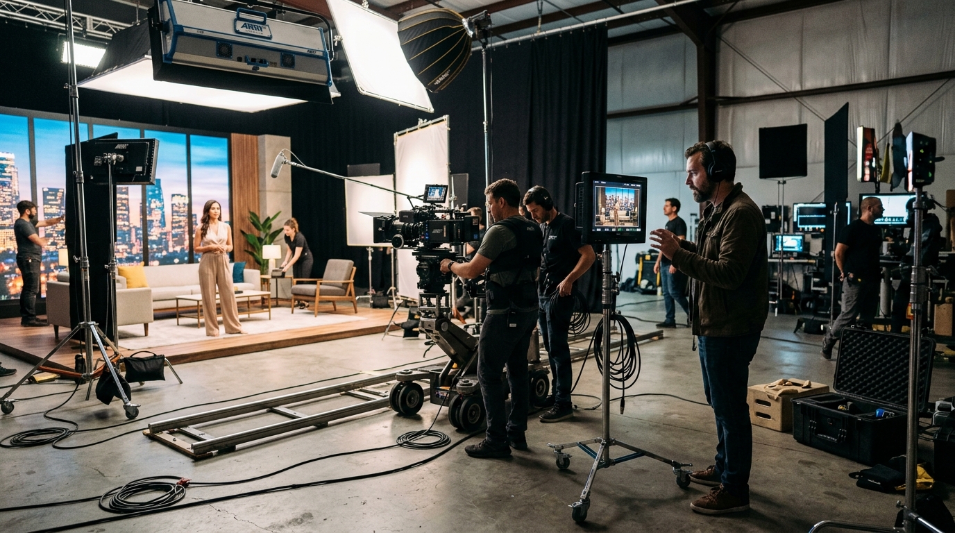 Kite Media On-Set Video Shooting